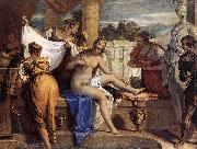 RICCI, Sebastiano Bathsheba in her Bath china oil painting artist